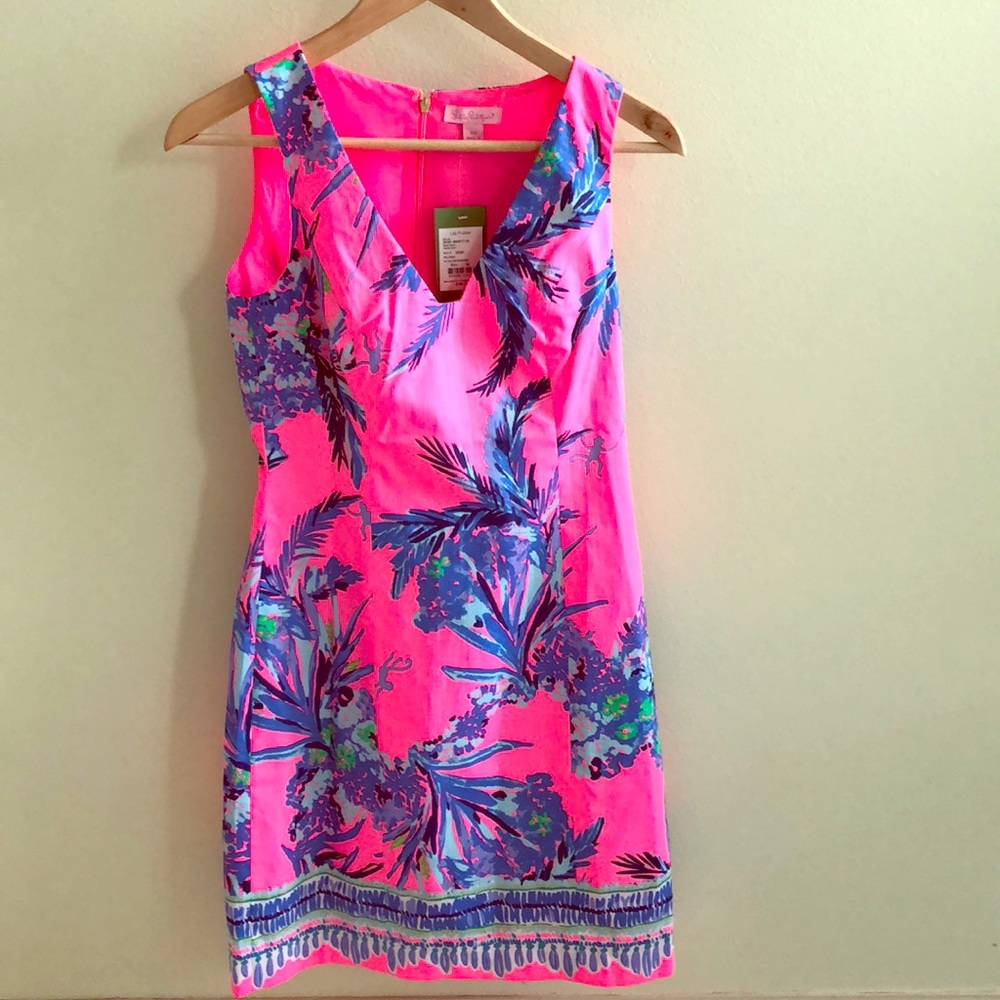 Lilly Pulitzer tropical dress size 00